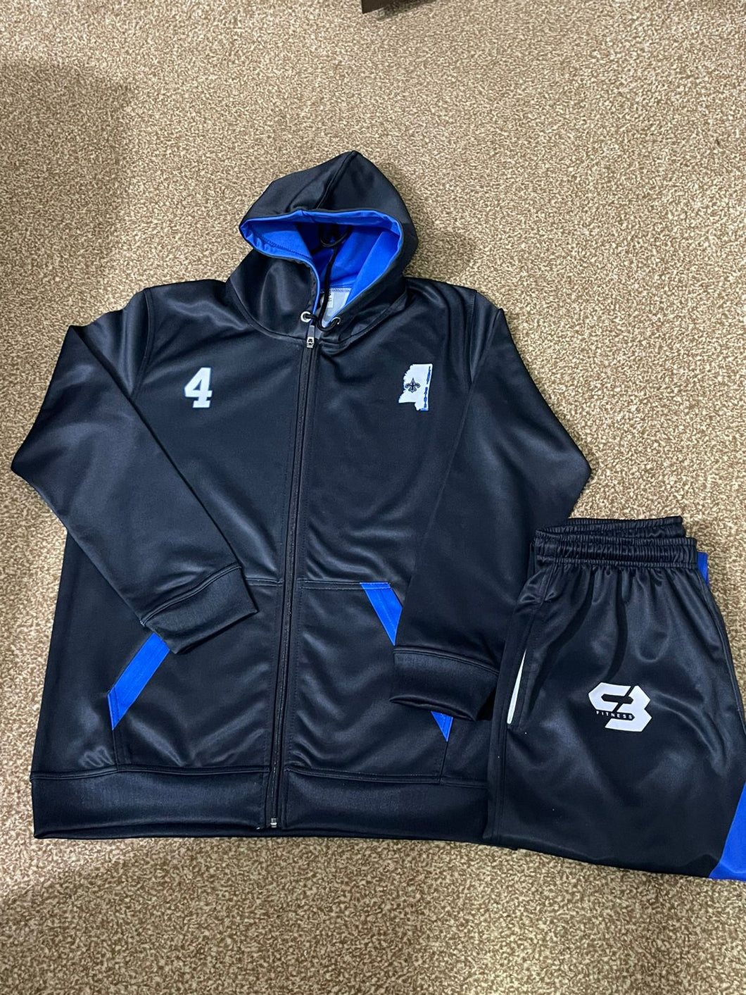 CUSTOM SB FITNESS TRACK SUIT