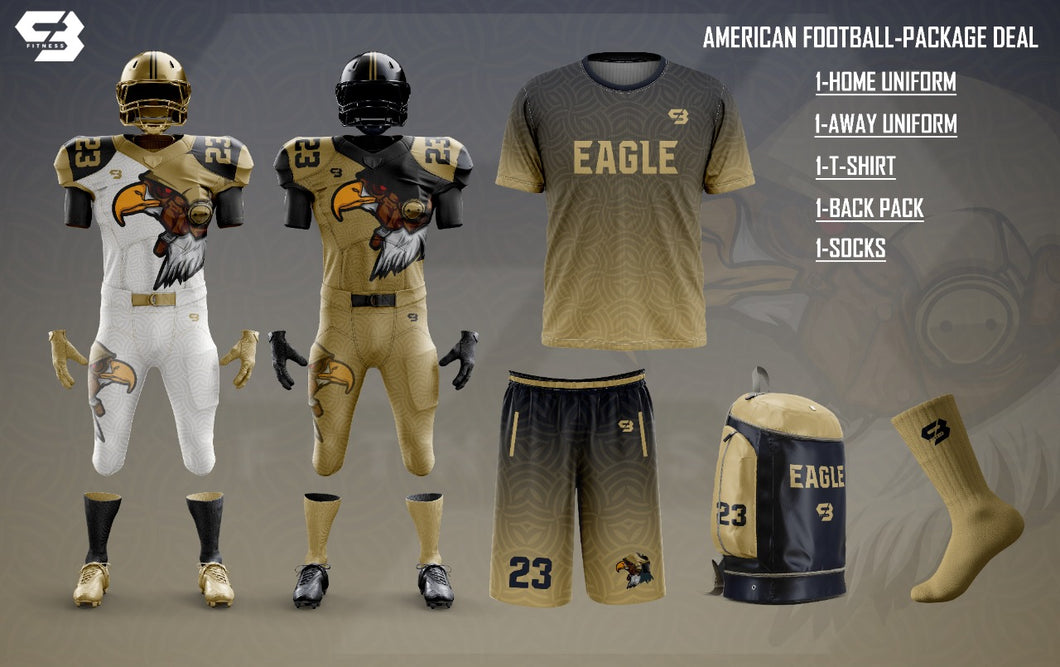 EAGLE AMERICAN FOOTBALL-PACKAGE DEAL