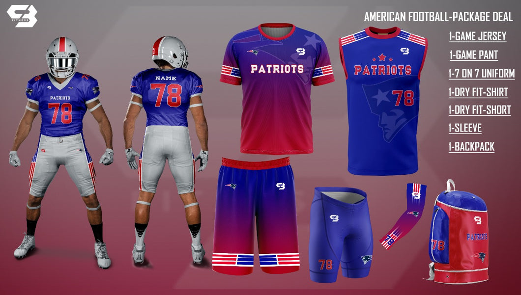 PATRIOTS AMERICAN FOOTBALL-PACKAGE DEAL