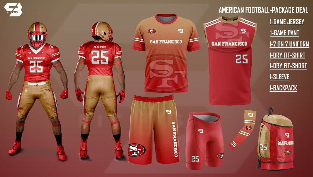 SAN FRANCISCO AMERICAN FOOTBALL-PACKAGE DEAL